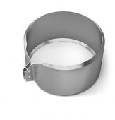 Хомут обжимной TMF ф150, 0,5мм, нерж