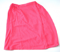 Парео женское махровое, цвет персиковый