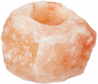 Подсвечник из гималайской соли (натуральный)